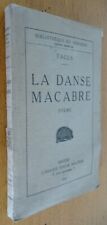 Danse macabre poème d'occasion  Langres