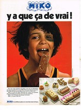 Publicite 1974 miko d'occasion  Le Luc