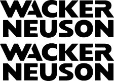 Adesivo wacker neuson usato  Spedire a Italy