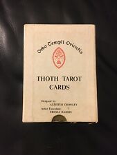 Thoth tarot cards usato  Chieti
