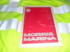 Morris marina handbook for sale  RETFORD