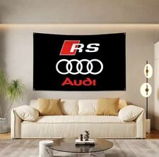 Usado, Audi RS Banner Fahne Flagge flag Merch Werkstatt Neu comprar usado Usado, Audi RS Banner Fahne Flagge flag Merch Werkstatt Neu comprar usado  Enviando para Brazil