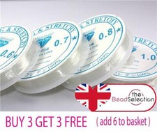 Clear crystal elastic for sale  REDDITCH
