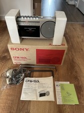 Vintage boxed sony for sale  WELLINGBOROUGH