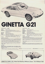 Ginetta g21 1971 for sale  UK