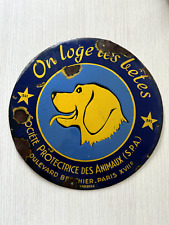 Ancienne rare plaque d'occasion  Lillers