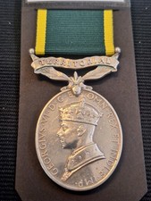 Territorial efficiency medal for sale  GRIMSBY