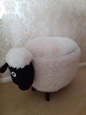 Sheep ottoman footstall for sale  AYLESBURY