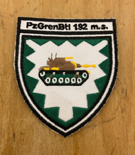 Aufnäher bundeswehr pzgrenbtl gebraucht kaufen  Weißwasser