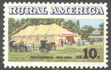 Usado, Scott 1505, a edição 10¢ Rural America de 1974 - Estado perfeito, sem dobradiças comprar usado  Enviando para Brazil