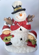 Lighted snowman two for sale  Cool