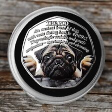 Pug silver commemorative for sale  EDINBURGH