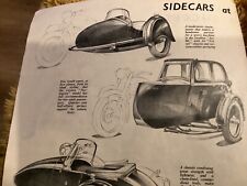 Sidecars drawings bsa for sale  BRIGHTON