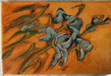 Dipinto olio del usato  Sustinente