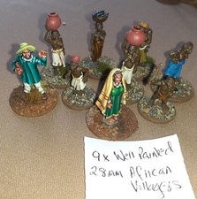 African c19th villagers for sale  BLACKPOOL