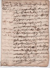 1746 document latin d'occasion  Montargis