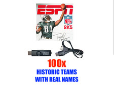 ESPN NFL 2K5 Lista Equipes Históricas Nomes Reais Desbloqueado Original Xbox USB + Cabo comprar usado ESPN NFL 2K5 Lista Equipes Históricas Nomes Reais Desbloqueado Original Xbox USB + Cabo comprar usado  Enviando para Brazil