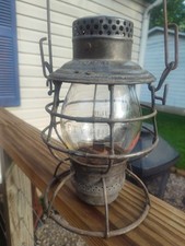 Railroad lantern clear for sale  Evansville