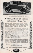 Pubblicita 1928 ford usato  Biella