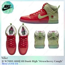 Nike SB Dunk High Strawberry Cough CW7093-600 Masculino US4-14 NOVO comprar usado  Enviando para Brazil