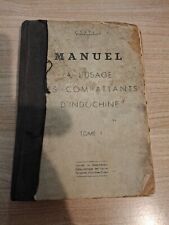 Manuel usage combattants d'occasion  Creil
