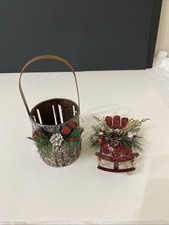 Christmas brown metal for sale  Rockwall