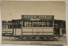 MILANO TRAM LINEA GRECO STAZIONE CENTRALE PUBBLICITÀ OVOS ZABAIONE CM 18 X CM 11 comprar usado  Enviando para Brazil