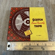 Gravação de som escocesa vintage nº. 100 fitas 1/4" x 600' LEIA! comprar usado  Enviando para Brazil
