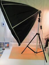 Conjunto de difusor de iluminação fotográfica JTL Studio 55W com suporte, usado comprar usado  Enviando para Brazil
