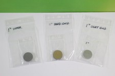 Lote de espelho borofloat Ø1" (25,4mm) revestimento OURO/PRATA (marca desconhecida), usado comprar usado  Enviando para Brazil