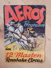 Programm zirkus aeros gebraucht kaufen  Jena