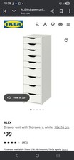 Ikea alex chest for sale  WATFORD