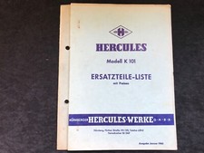 Ersatzteilliste hercules model gebraucht kaufen  Kulmbach