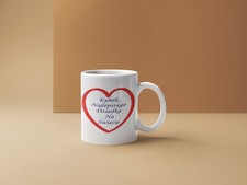 Używany, kubek ceramiczny , Dzień Dziadka , 330ml , idealny na prezent ,  na sprzedaż  PL