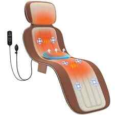 Tapete de massagem de corpo inteiro com calor, almofada de massagem nas costas com tração lombar e relé..., usado comprar usado  Enviando para Brazil