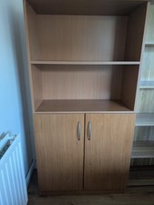 Wooden bookcase cupboards for sale  IPSWICH