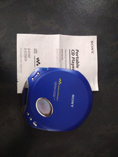 Usado, CD player portátil Sony Walkman D-E350 ESP MAX azul - testado funciona em excelente estado usado! comprar usado  Enviando para Brazil