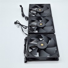 Ventilador de refrigeração silencioso Thermalright TL-G12B 120mm, ventilador refrigerador de computador preto pacote com 3 comprar usado  Enviando para Brazil
