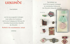 Ddr rden medaille gebraucht kaufen  Schöneiche