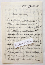 George clemenceau lettre d'occasion  Paray-le-Monial