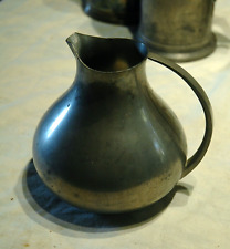 Carafe vintage étain d'occasion  Salles-sur-l'Hers