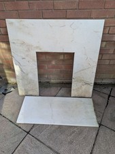 Marble fireplace panel for sale  CHESTER