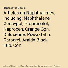 Artikel naphthaline naphthalin gebraucht kaufen  Trebbin