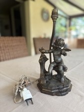 Ancienne lampe angelot d'occasion  Bois-Guillaume