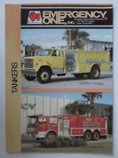 Emergency one tankers for sale  UK