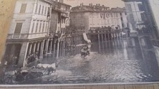 Cartolina lecco inondata usato  Milano