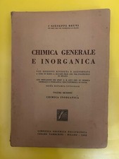 Chimica generale inorganica usato  Roma
