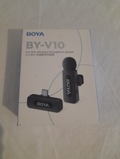 Usado, Microfone de lapela portátil profissional BOYA BY V-10  comprar usado  Enviando para Brazil