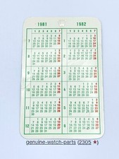 Rolex calendar 1981 for sale  HATFIELD