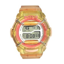 Relógio digital transparente Casio Baby-G rosa laranja amarelo 2177 BG-152 Y2K Jelly comprar usado  Enviando para Brazil